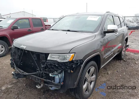 2014 Jeep Grand Cherokee Overland из США, поврежденный, VIN 1C4RJFCG3EC441482